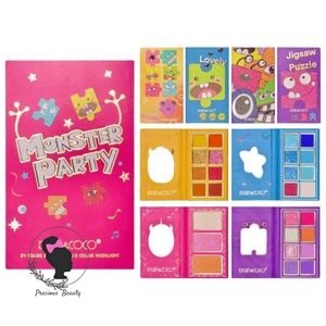 KEVIN AND COCO MONSTER PARTY PALETTE 24 EYESHADOWS/3 COLOR HIGHLIGHTER DUO